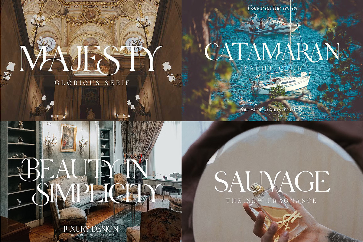 The Luxury Serif Collection-5 Fonts, a Serif Font by NendesKombet Studio (Photo 5 of 7)