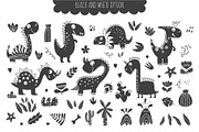 Dinosaurus - kids collection, an Animal Illustration by rosypatterns (Thumbnail 6 of 7)