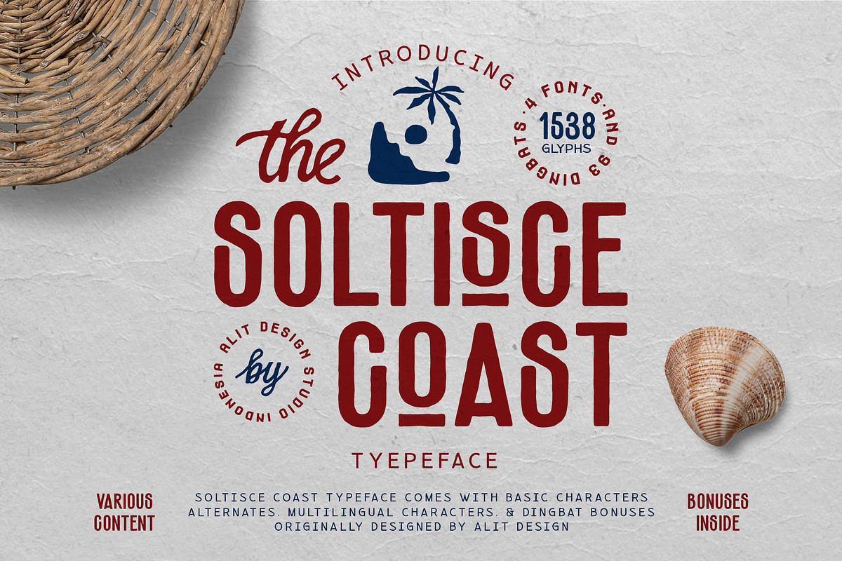 Soltisce Coast Typeface, a Sans Serif Font by alit design (Photo 1 of 20)