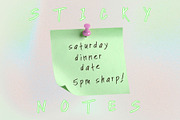 Sticky Notes Handwriting Font, a Handwritten Font by Eryn Rose Design (Thumbnail 3 of 7)