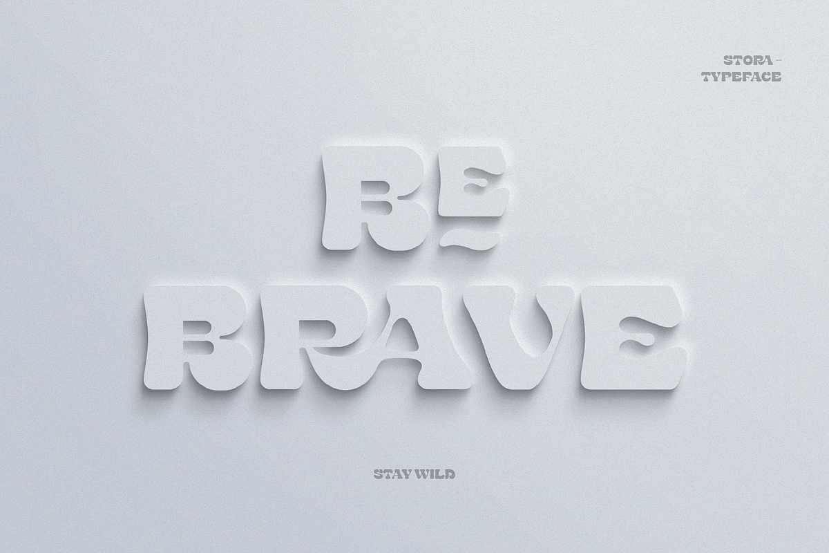Stora - Display Typeface, a Font by Refolve Design (Photo 8 of 16)