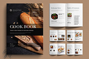 Minimal Recipe Book Design, a Brochure Template by MightyDesign (Thumbnail 1 of 6)