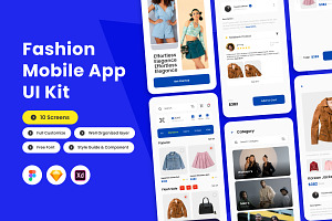 Lova - Sleek Fashion Mobile App, an App Template by trabaskriya