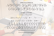 Wednesday | Script Font, a Handwritten Font by Scratchones (Thumbnail 7 of 9)
