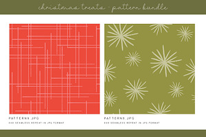 CHRISTMAS TREATS PATTERN BUNDLE DH