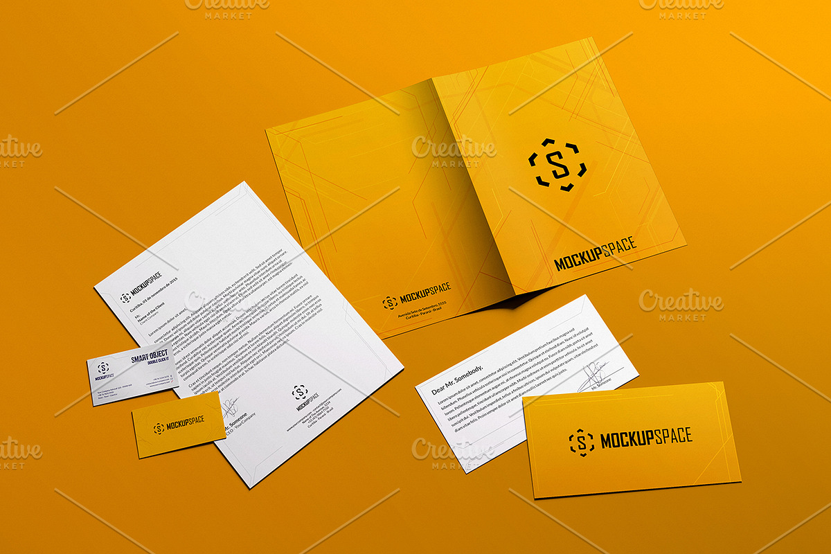 Elegant Stationery Brand Mock-Up, a Books & Magazine Mockup by MockupSpace (Photo 15 of 15)