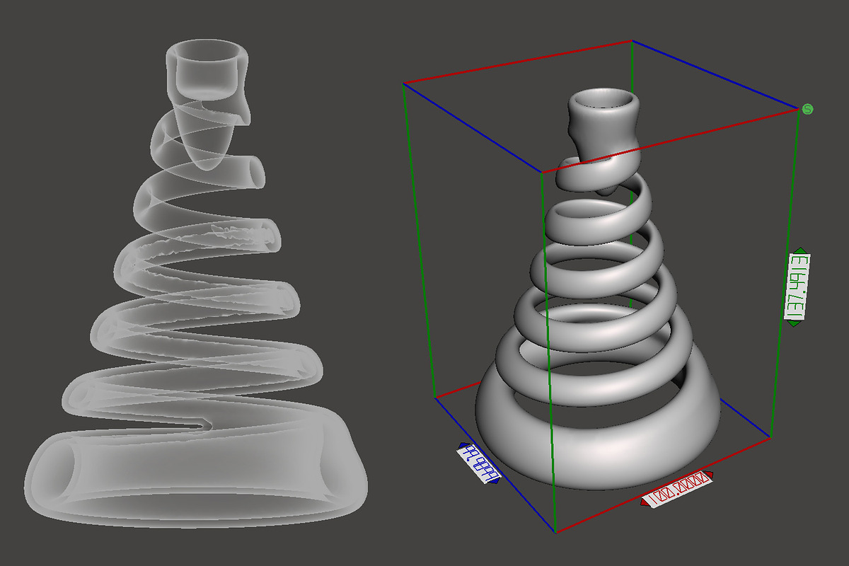 Christmas 3D Printing Candle Holder, an Object 3D Model by Kseniya-Omega (Photo 5 of 6)