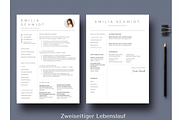 Bewerbungsvorlagen Word Lebenslauf, a Resume Template by Climbwithelevator (Thumbnail 3 of 10)