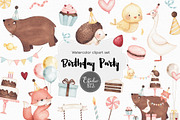 Birthday party, an Animal Illustration by Estudio 812 (Thumbnail 1 of 9)