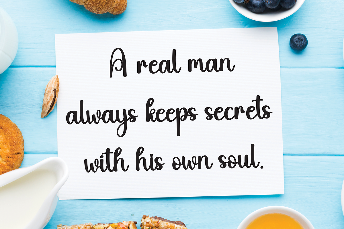 Bayside | Script Font, a Handwritten Font by Scratchones (Photo 2 of 9)