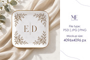 Jewelry Dish Trinket Tray Mockup, a Cups & Container Mockup by Mie Mockup Studio (Thumbnail 7 of 7)