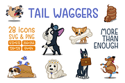 Tail Waggers, an Icon by Iconka (Thumbnail 1 of 2)