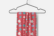 Wool scarf Mockup Part 2, an Apparel Mockup by GraphicVil (Thumbnail 4 of 9)