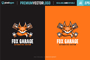 Fox Garage Logo, a Branding & Logo Template by pixelogan (Thumbnail 2 of 2)
