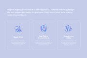 3D Glass Waves - 93 illustrations, an Object Graphic by assetpro.design (Thumbnail 8 of 15)