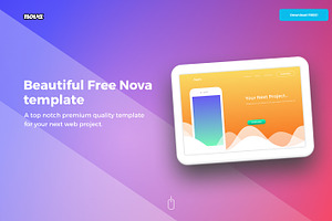 Nova - A Premium HTML&CSS Template