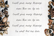 Blue Pumpkin Font, a Script Font by Holly Anna Calligraphy (Thumbnail 9 of 10)