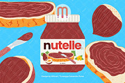 Customizable Nutella Jar SVG EPS Cut, an Object Graphic by Millusti (Thumbnail 1 of 5)