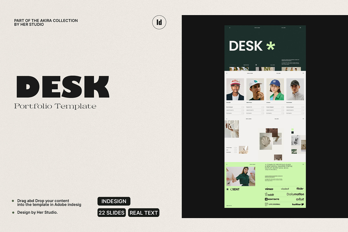DESK | Portfolio, a Presentation Template by S A N D Y (Photo 2 of 12)