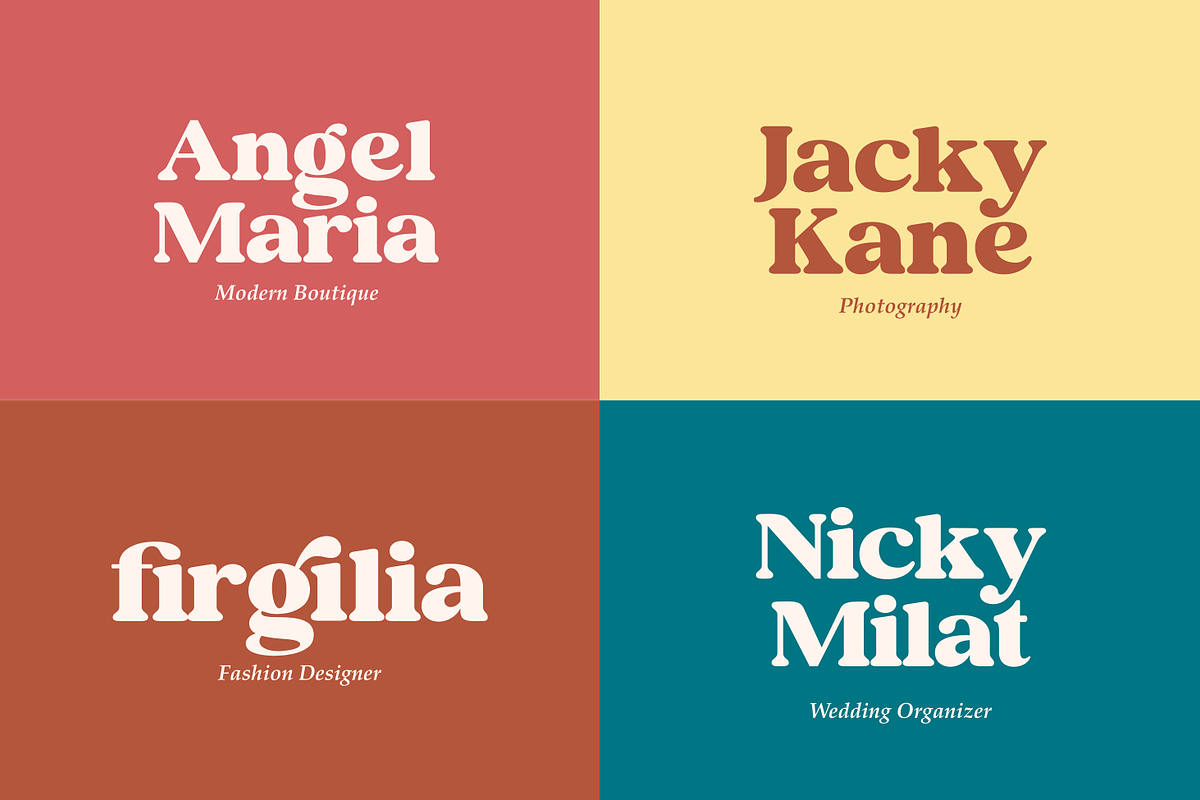 Bright Almond, a Serif Font by zeenesia (Photo 6 of 17)