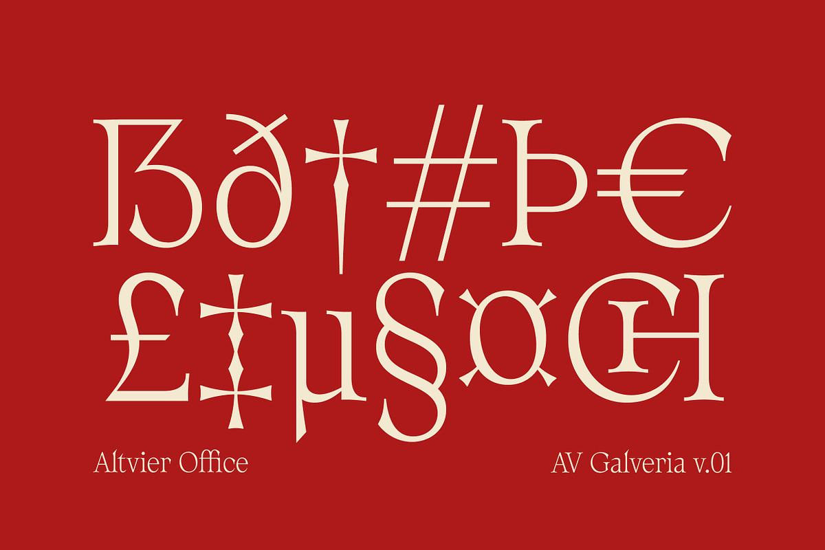 AV Galveria - Display Serif Font, a Serif Font by Uncarving (Photo 9 of 20)