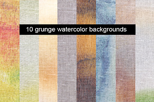 10 canvas texture backgrounds, a Templates & Theme by Liliia Rudchenko