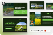 Organic Agriculture Farm Powerpoint, a Presentation Template by SquidPixey (Thumbnail 1 of 6)