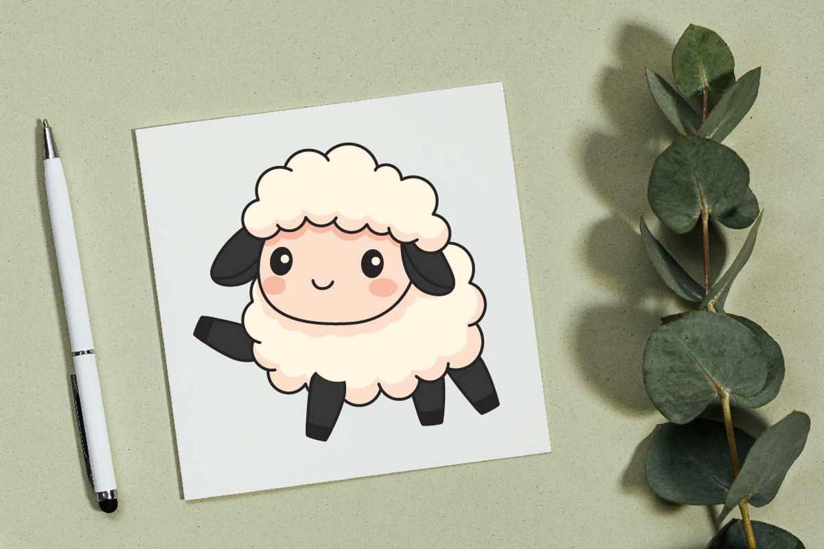 20 Cute Sheep Lamb Farm Character, an Animal Illustration by jongcreative (Photo 4 of 7)