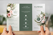 Flower Shop Trifold Brochure, a Brochure Template by WheelieMonkey (Thumbnail 2 of 3)