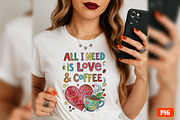 Valentine Love & Coffee Illustration, an Illustration by GlitterCraft (Thumbnail 5 of 41)