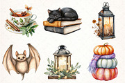 Serene Halloween Day Clipart, an Illustration by Pixels.Craft (Thumbnail 3 of 7)