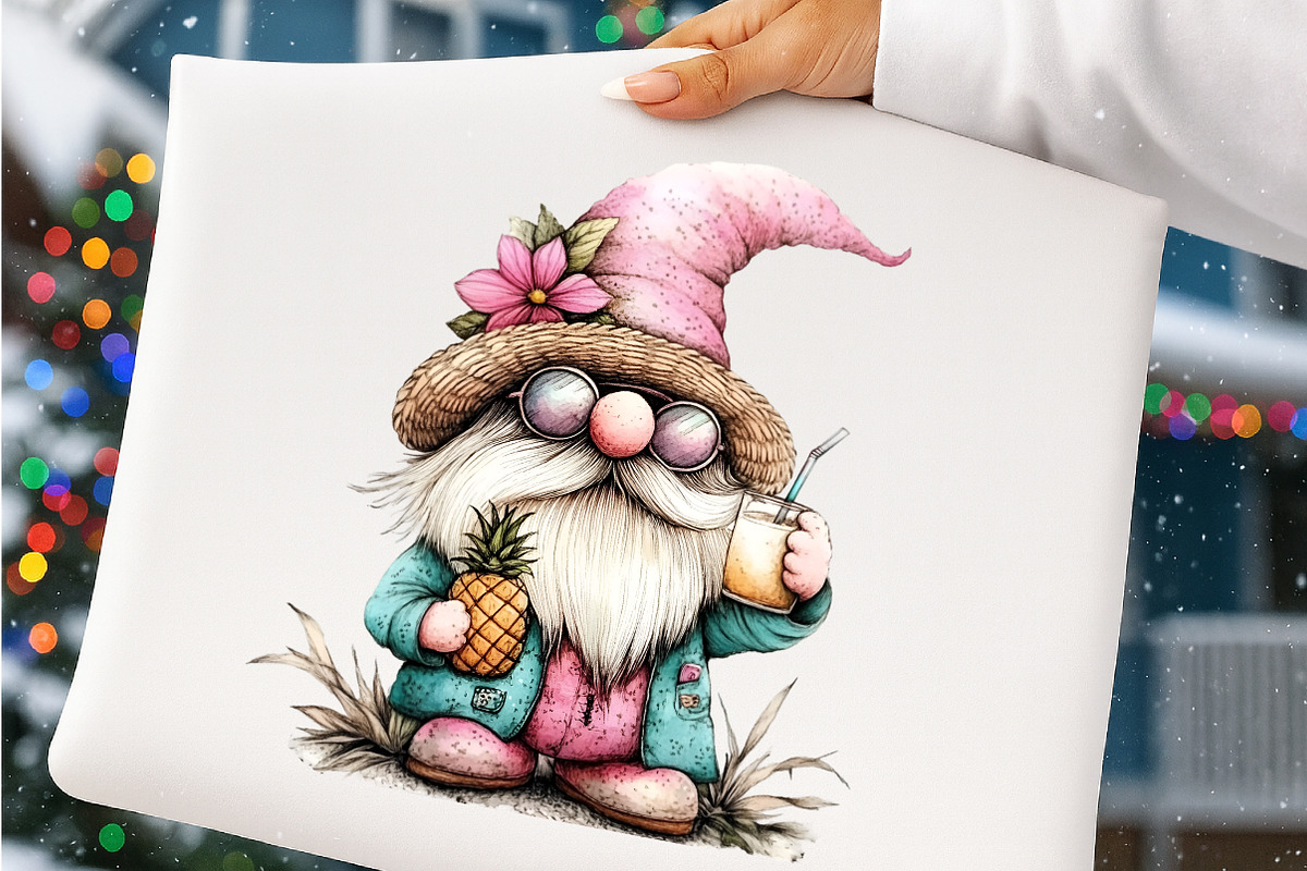 Whimsical summer old man clipart, an Illustration by SinaCreation (Photo 8 of 9)