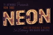 Modern Neon 3D Lettering, a Graphic by TVartworks (Thumbnail 17 of 18)