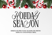 Pravelle Christmas Elegant Serif, a Serif Font by Ainun Jinan (Thumbnail 5 of 12)