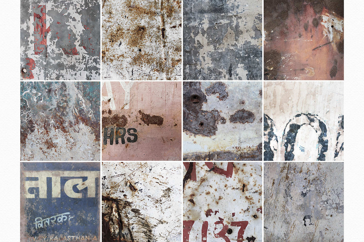 Painted Rust Textures, a Texture Graphic by rileyBgraphics (Photo 2 of 8)