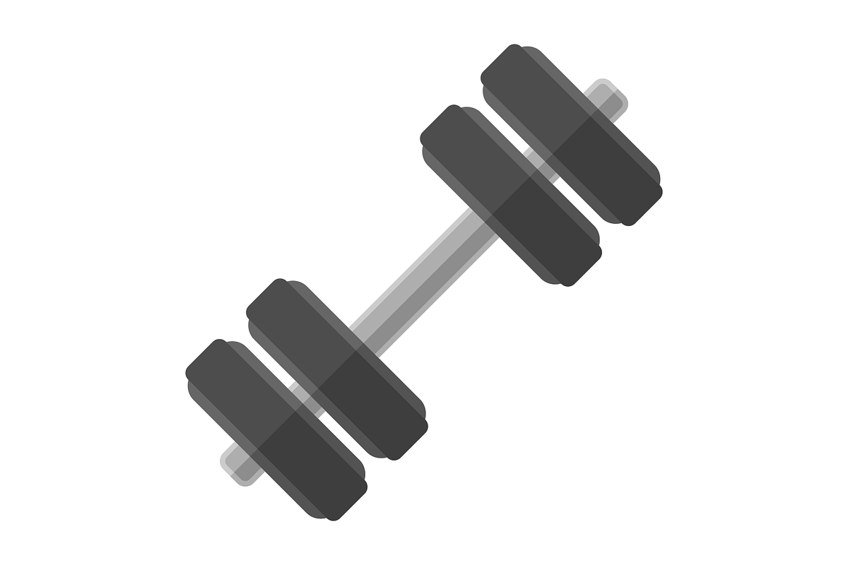 Dumbbells Vector Icon, an Icon by Pexelpy (Photo 2 of 2)