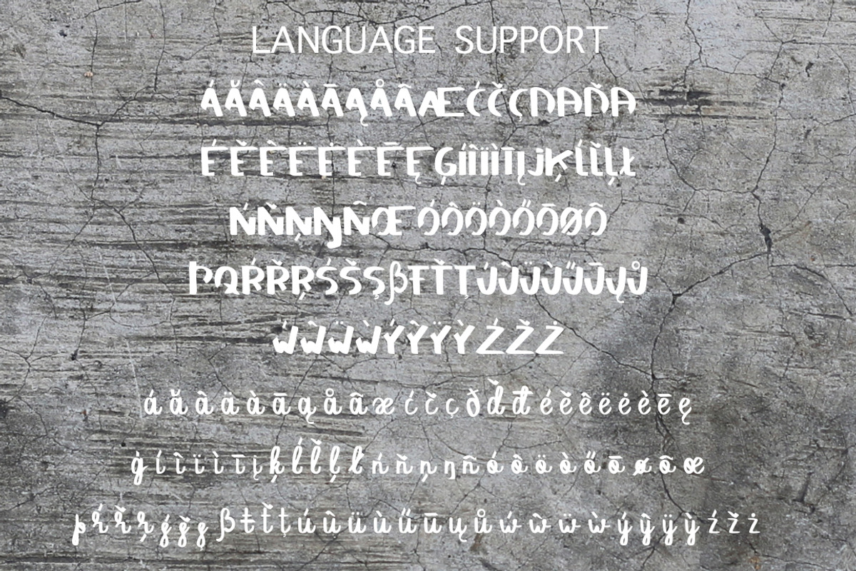 SAVAGE duo script font preview 4