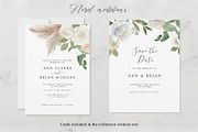 White roses wedding invitation cards, a Decorative Illustration by Slastick (Thumbnail 7 of 9)