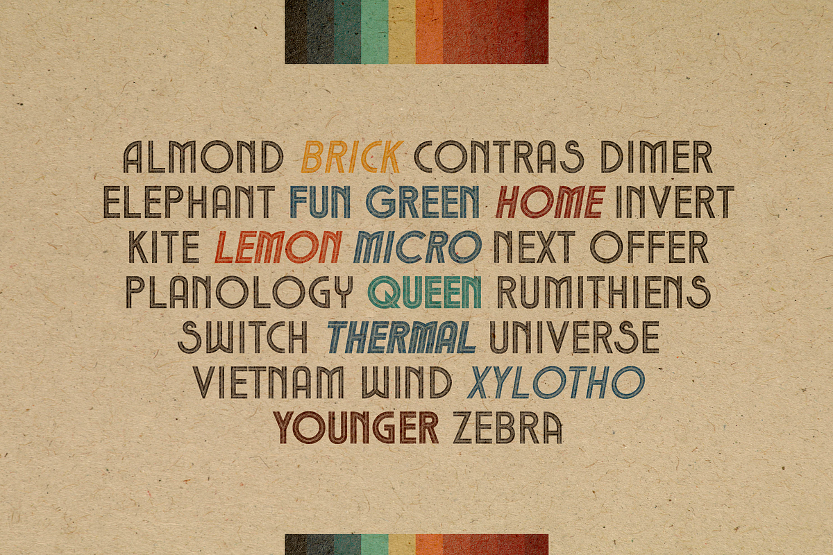 Voltdeco 1920, a Sans Serif Font by OWL KING (Photo 5 of 9)