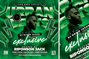 Urban Beats Dj Club Party Flyer, a Flyer Template by StarPixles11 (Thumbnail 3 of 3)