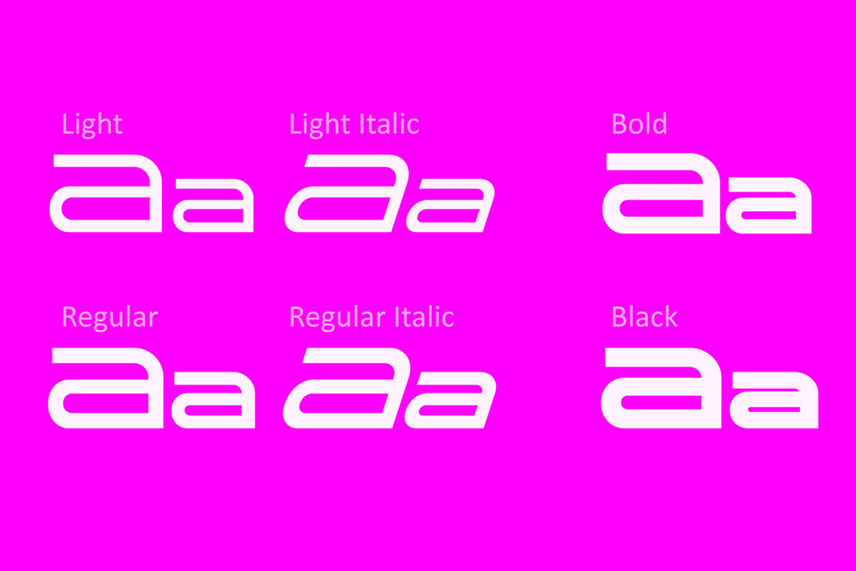 TechnoirSST Font preview 3