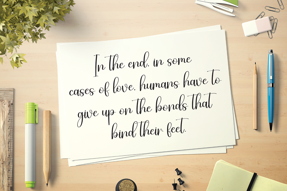 Someday | Script Font, a Handwritten Font by Scratchones (Photo 5 of 9)