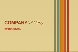 Retro Keynote Template