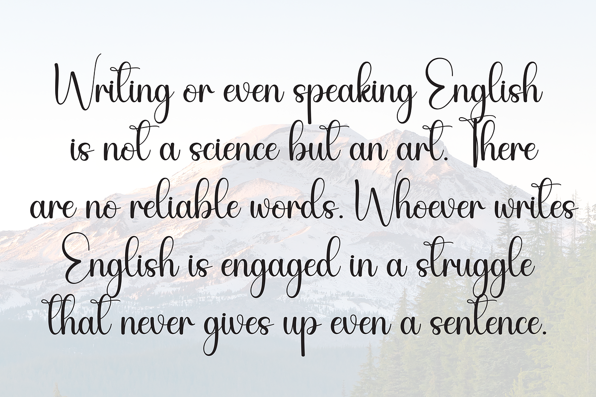 Vintage Original | Script Font, a Handwritten Font by Scratchones (Photo 6 of 9)
