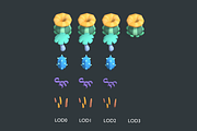 Over Growth - Animation Asset, an Environmental 3D Model by Polydactyl (Thumbnail 3 of 4)