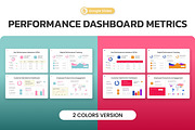Performance Dashboard Metrics Slides, a Presentation Template by Antstheme (Thumbnail 1 of 4)