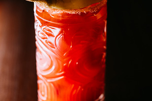Vegetable cocktail spicy beverage tomato drink, a Food & Drink Photo by Photo Drive Studio