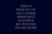 Zekonus - Modern Serif Font, a Serif Font by Iqsiart Studio (Thumbnail 5 of 8)