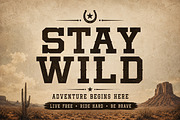 Rancher Capital, a Slab Serif Font by Wow Magic (Thumbnail 2 of 5)