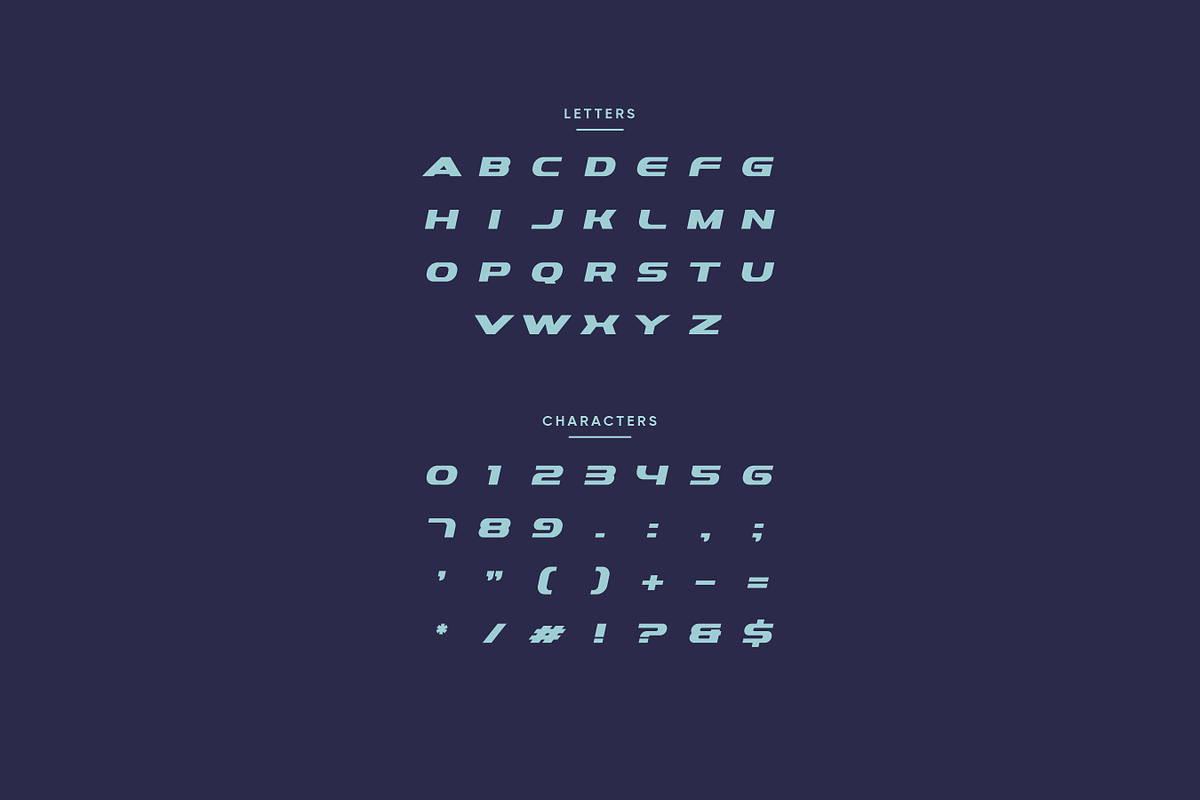 Rockpro - Modern Sport Typeface, a Font by Letterna (Photo 3 of 4)